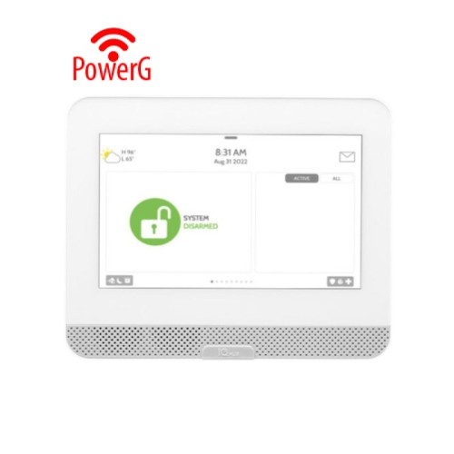 IQ4 Hub, pantalla táctil de 7" de resolución estándar, PowerG 915 MHz, Z-Wave, LTE/3g, Wi-Fi (IQPH391) IQ4 Hub, pantalla táctil de 7" de resolución estándar, PowerG 915 MHz, Z-Wave, LTE/3g, Wi-Fi (IQPH391)
